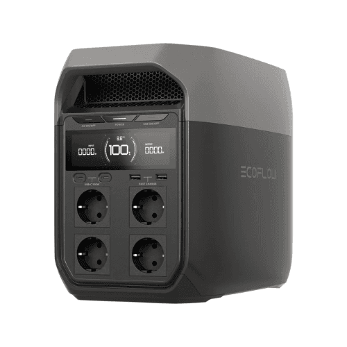 EcoFlow DELTA 3 - 1024 Wh Powerstation mit 1800 W / 3600 W (X-Boost bis 2600 W) Leistung