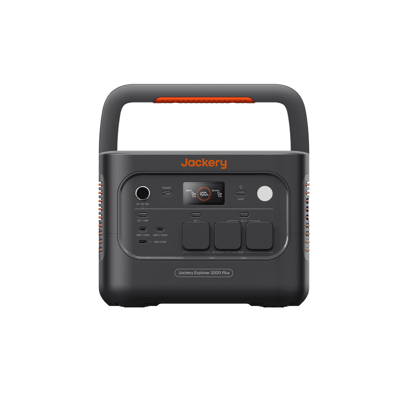 Jackery Explorer 2000 Plus v2 - 2048 Wh Powerstation mit 2400 W / k. A. Leistung